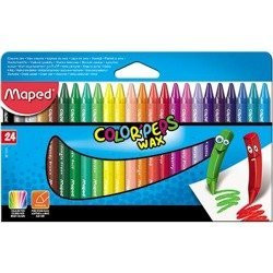 Kredki Colorpeps Świecowe 24 szt