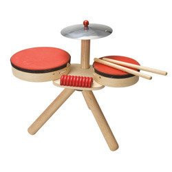 Drewniana perkusja dla dzieci Plan Toys