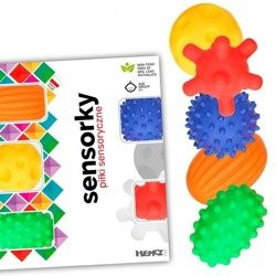 Piłeczki sensoryczne 5 sztuk w pudełku