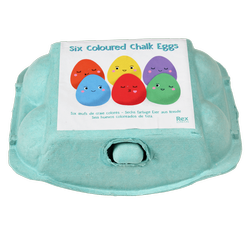 Kolorowa kreda dla dzieci w kształcie jajek, Rex London
