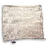 Bag-again, Siatka z organicznej bawełny na owoce i warzywa L, 38 x 30 cm