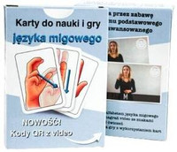 Karty do nauki języka migowego