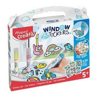 Farby witrażowe Maped Creativ 6 kolorów + 30 szeblanów