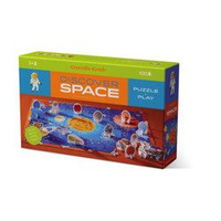 Puzzle 100 elementów + 20 figurek KOSMOS Crocodile Creek