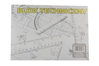 Blok techniczny A3 biały