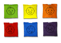 Woreczki gimnastyczne Akson ZESTAW EMOCJE