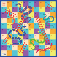 Mata Animacyjna Gra planszowa XL Węże i drabiny