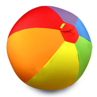 Magiczna Piłka balonowa XXL 85 cm Tęczowa