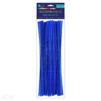 Druciki kreatywne 0,4x30cm granatowe 25 sztuk