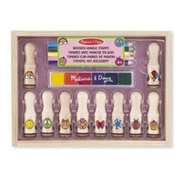 Melissa and Doug - zestaw stempelków DeLuxe