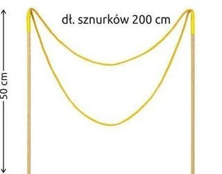 Kijki Sznurek do dużych baniek mydlanych ,,Pętelka’’ Słupskie Bańki Mydlane