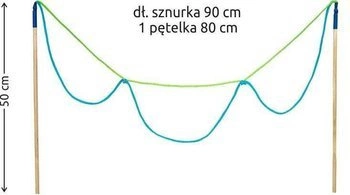 Kijki Sznurek do dużych baniek mydlanych ,,Chmurka’’ Słupskie Bańki Mydlane
