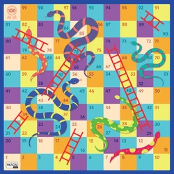 Mata Animacyjna Gra planszowa XL Węże i drabiny