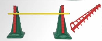 Uchwyt klips na pachołki tyczki 2 szt.