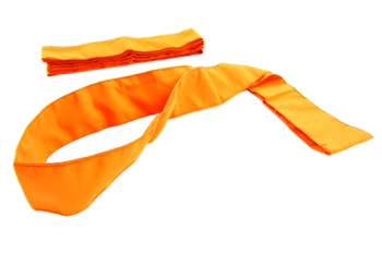 Szarfa Gimnastyczna Szkolna 1 szt - pomarańczowa 