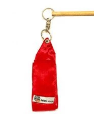 Wstążka gimnastyczna 3 m - czerwona