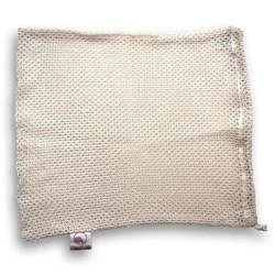 Bag-again, Siatka z organicznej bawełny na owoce i warzywa L, 38 x 30 cm