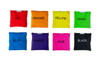 Woreczki gimnastyczne Akson ZESTAW COLOURS