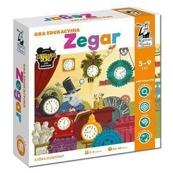 Kapitan Nauka. Zegar. Gra edukacyjna