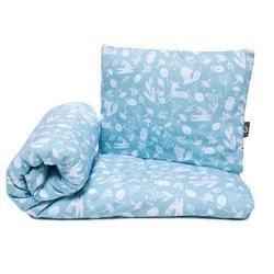 Pulp, Komplet Pościeli z Wypełnieniem Zwierzątka Niebieskie