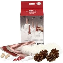 Brodate elfy wiszące