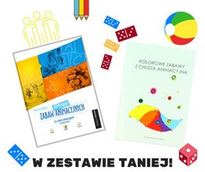 ZESTAW! Vademecum Animatora: Kompendium Zabaw Animacyjnych i Kolorowe Zabawy z Chustą