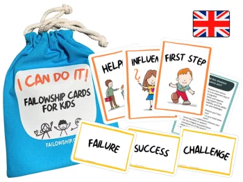 FAILOWSHIP® „I Can Do It!” karty do pracy z dziećmi EN