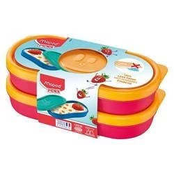 Pudełko na przekąski Maped Picnik Kids Concept Różowe 2szt