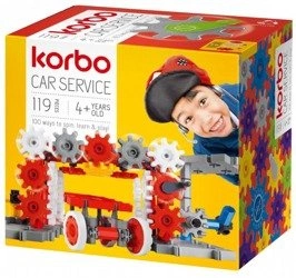 Klocki Korbo Car service 119 elementów 