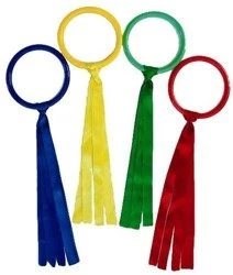 Obręcz ze wstążkami 8 szt