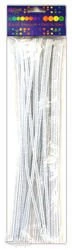 Druciki kreatywne 0,4x30cm białe 25 sztuk