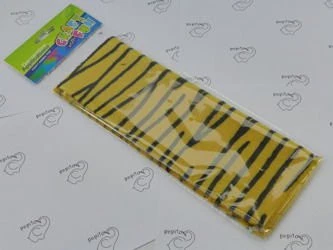 Materiał dekoracyjny w paski tygrysa Craft With Fun