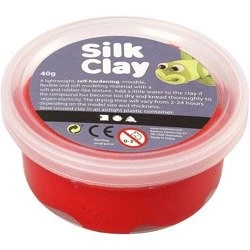 Masa Silk Clay Czerwona 40 g