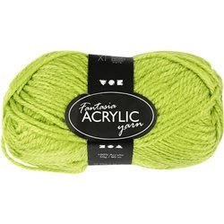 Włóczka akrylowa Fantasia Zielona 50 g