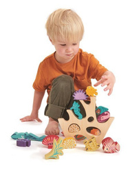 Drewniana gra balansująca - Mieszkańcy rafy, Tender Leaf Toys