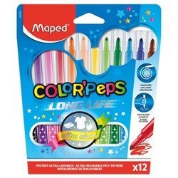 Flamastry Colorpeps Long Life 12 szt