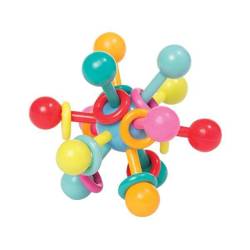 Gryzak Tęczowy atom 214200-Manhattan Toy, zabawka dla niemowlaka