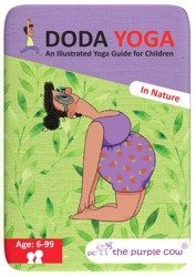 Karty Doda Yoga The Purple Cow - Joga karty z pozycjami Natura EN