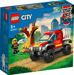 Klocki City 60393 Wóz strażacki 4x4 - misja ratunkowa