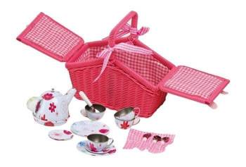 Koszyk na piknik, Kwiatuszek, small foot - zabawki dla dziewczynek