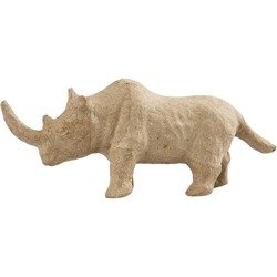 Nosorożec z masy papierowej