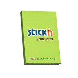 Notes Samoprz.76x51mm Zielony Neon