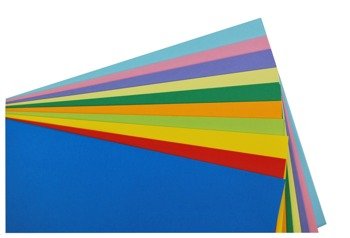 Papier techniczny kolorowy MIX A3 160-220g ryza 100 arkuszy