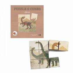 Puzzle - układanka sześciany - Dinozaury | Egmont Toys®