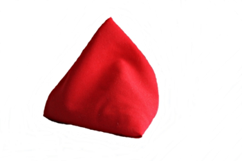 Woreczek gimnastyczny szkolny Piramidka - czerwona