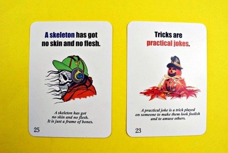 Fun Card English Halloween