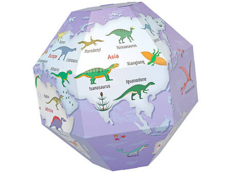 Globus edukacyjny 3D Dinozaury 5l+ MONUMI