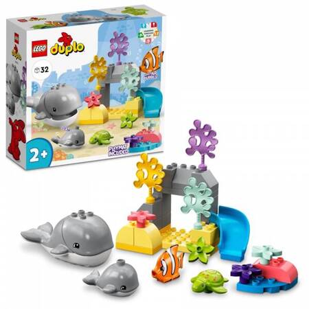 Klocki DUPLO 10972 Dzikie zwierzęta oceanów