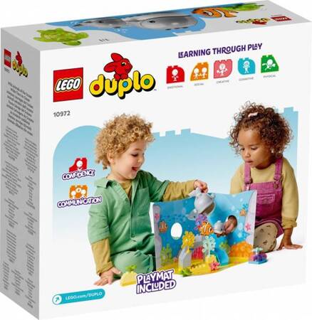 Klocki DUPLO 10972 Dzikie zwierzęta oceanów