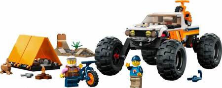 Klocki LEGO City 60387 Przygody samochodem terenowym z napędem 4x4